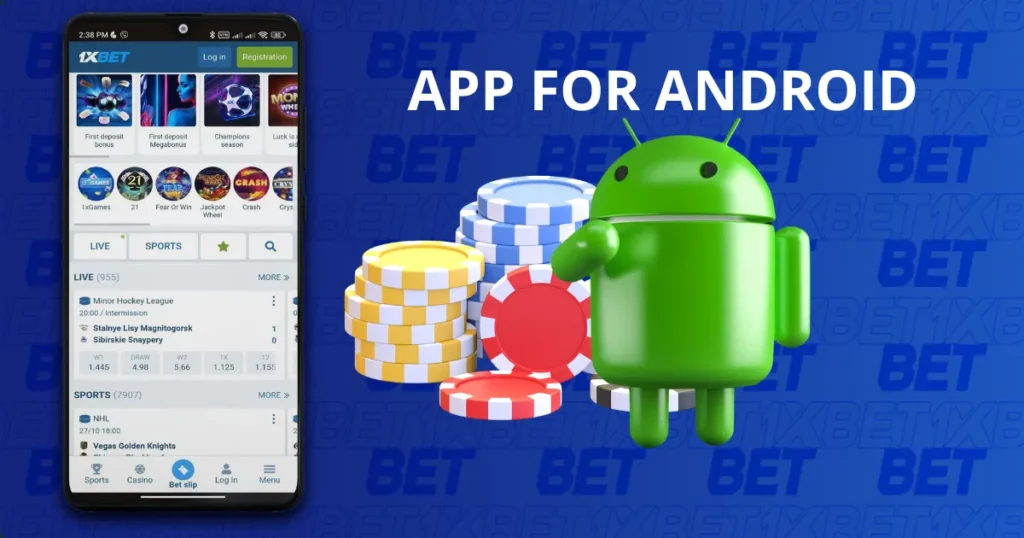 Mobile application for Android devices from 1xBet Bangladesh