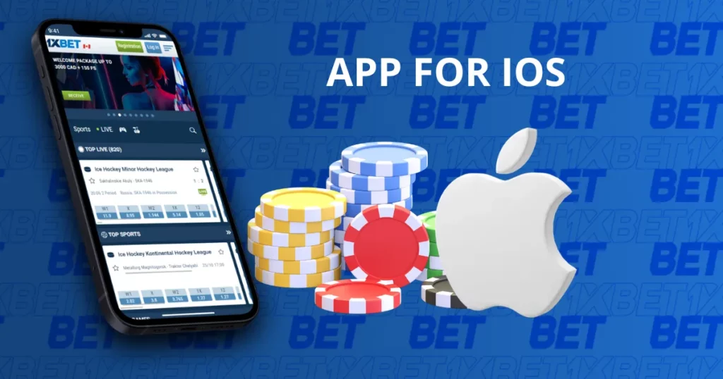 Mobile application for iOS from 1xBet Bangladesh