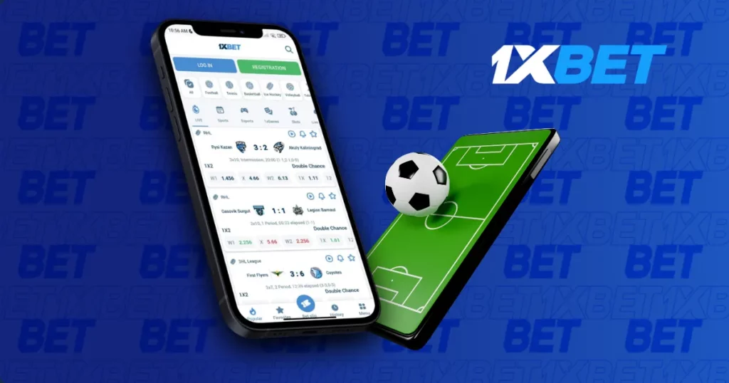 Sports betting section in 1xBet Bangladesh mobile app