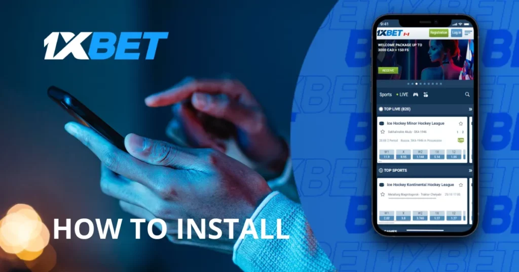 Instructions for installing 1xBet mobile app for Android in Bangladesh