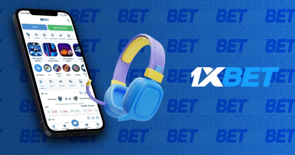 Customer support in mobile app from 1xBet Bangladesh