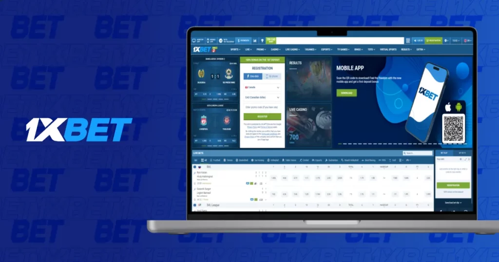 1xBet পিসির জন্য