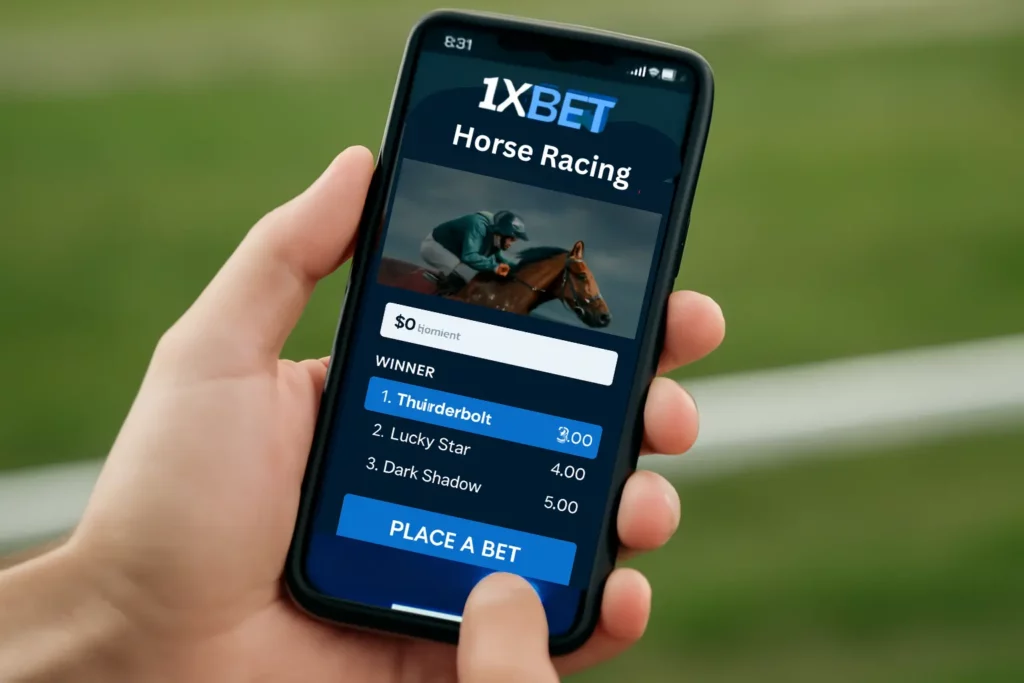 1xBet–এ ঘোড়দৌড়ে বেট করার নিয়ম