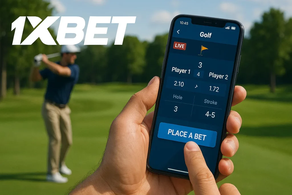 বাংলাদেশে 1xBet গলফে কীভাবে বেট করবেন